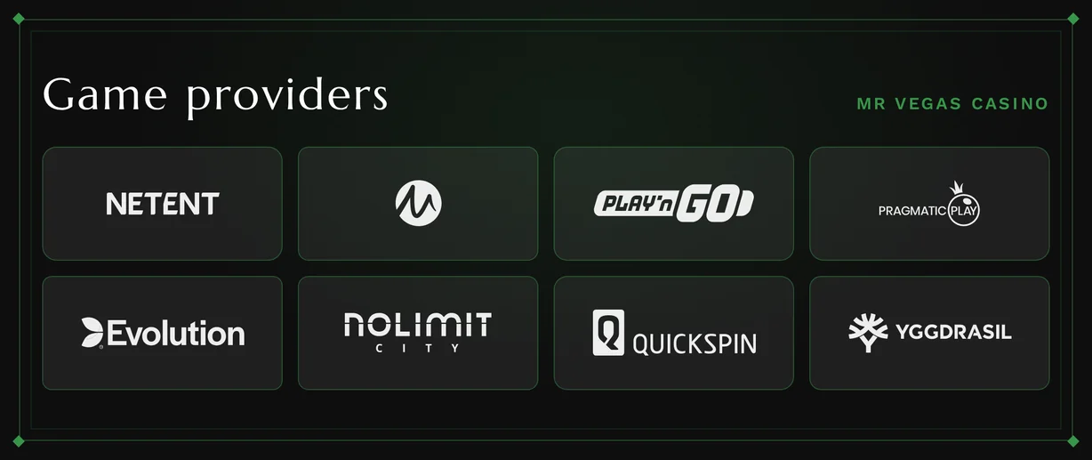 Spot eight providers