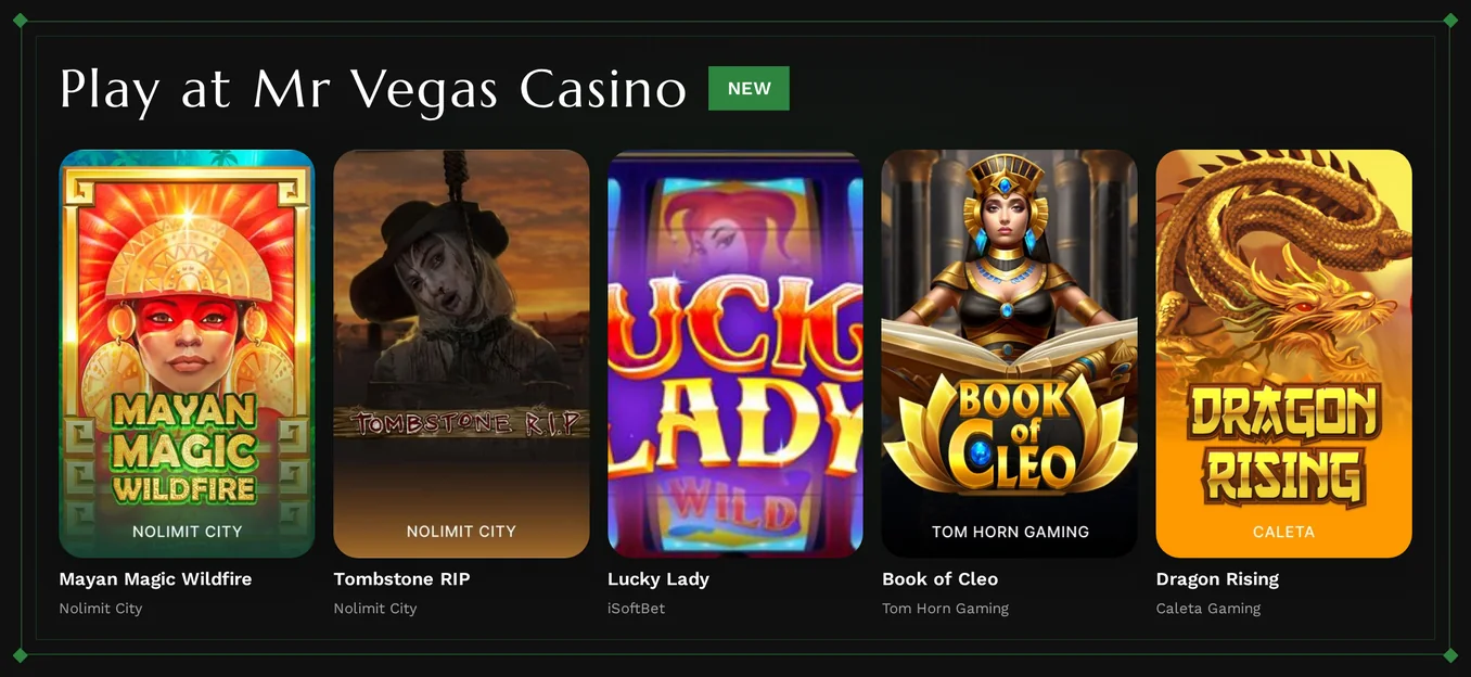 Grab fresh slot titles.